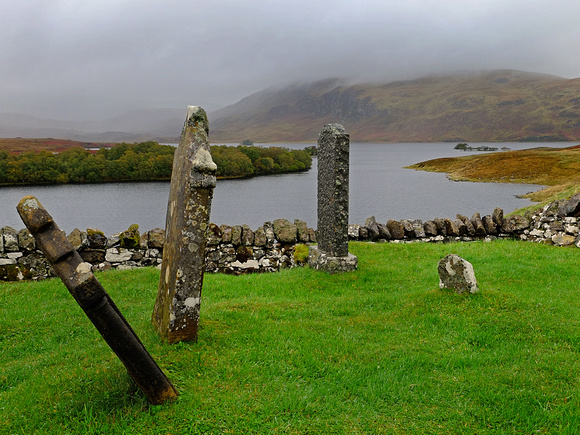 War graves. Cam loch. Scotland.