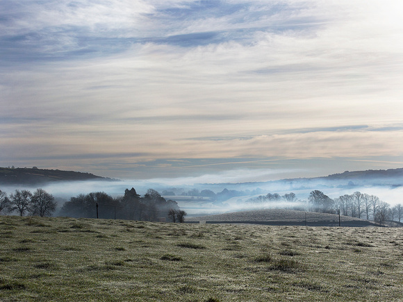 Morning mist, Dartmoor.